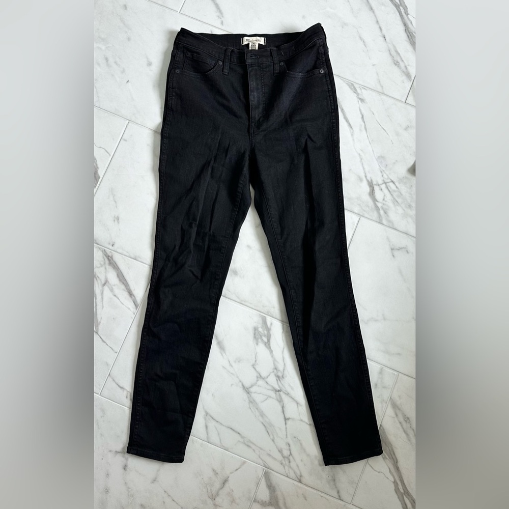 Like New! Madewell Women's Skinny Jeans - Black